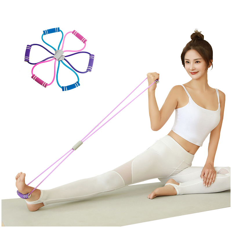 Figure 8 Resistance Band - Tali Tarik Peralatan Fitness Gym Yoga