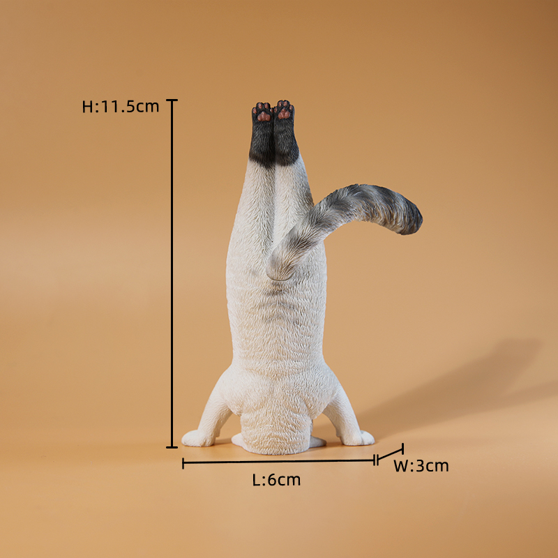 Yoga Fitness Tva - Model Hewan Yoga Kucing Mini Simulasi