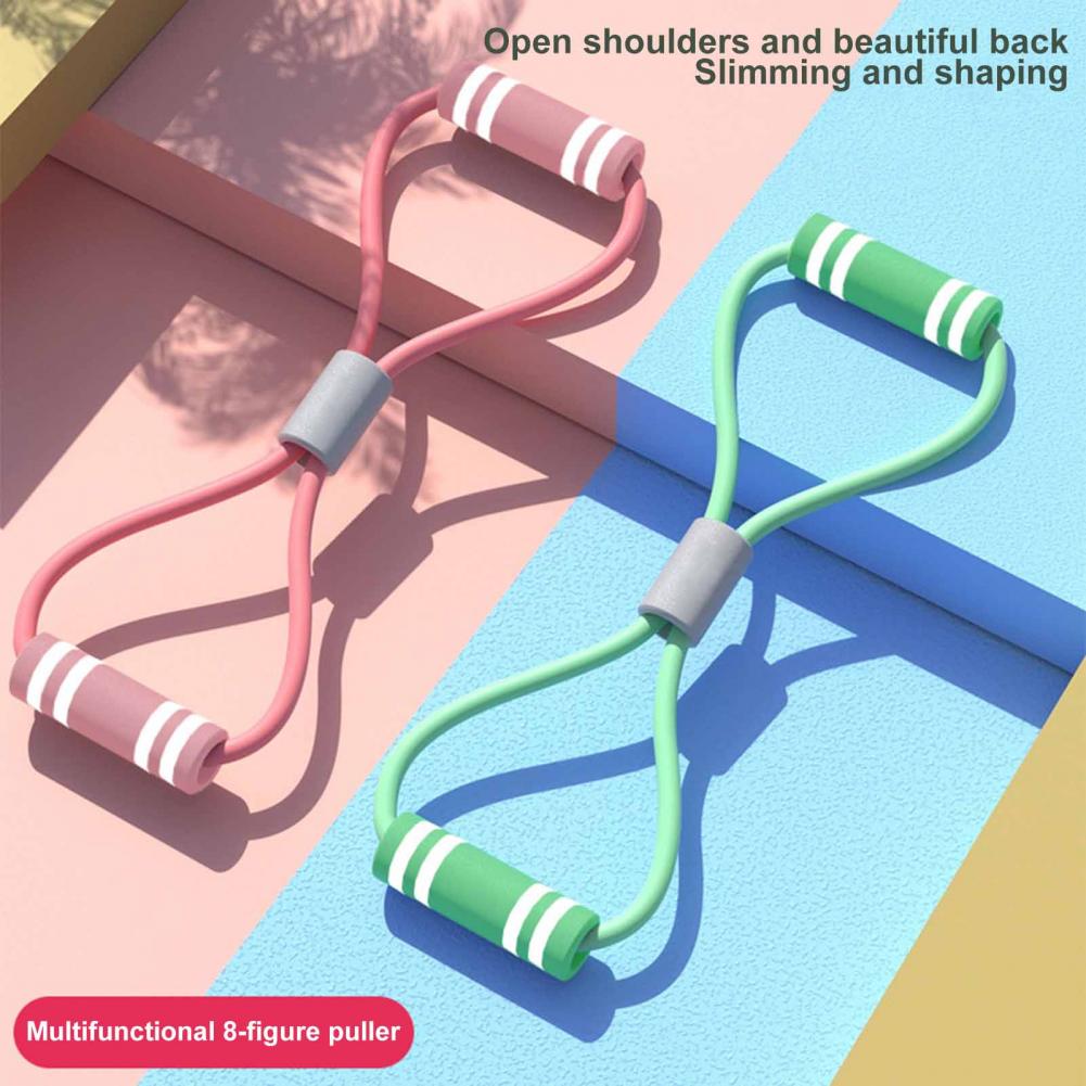 Figure 8 Resistance Band - Gambar 8 Gelang Resistensi Kebugaran dengan