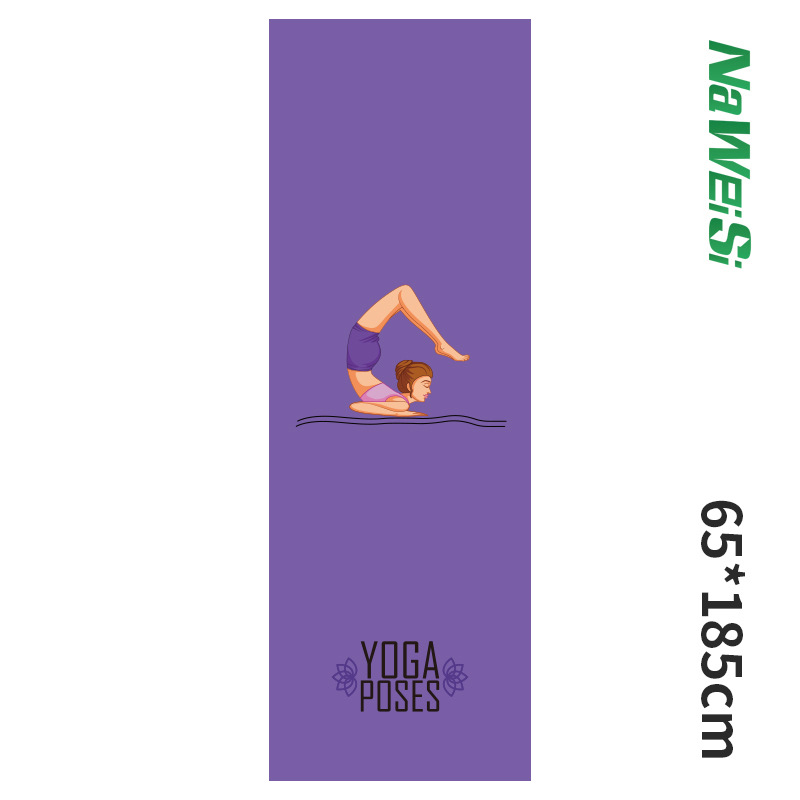 Yoga Of Fitness Mat - Handuk Matras Yoga Baru 63*185Cm Bahan