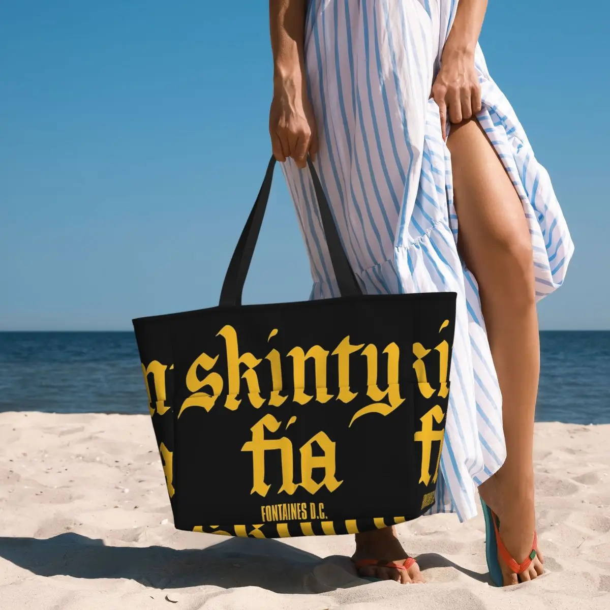 Yoga Fitness Merch - Fontaines DC Merch Skinty Fia Tas