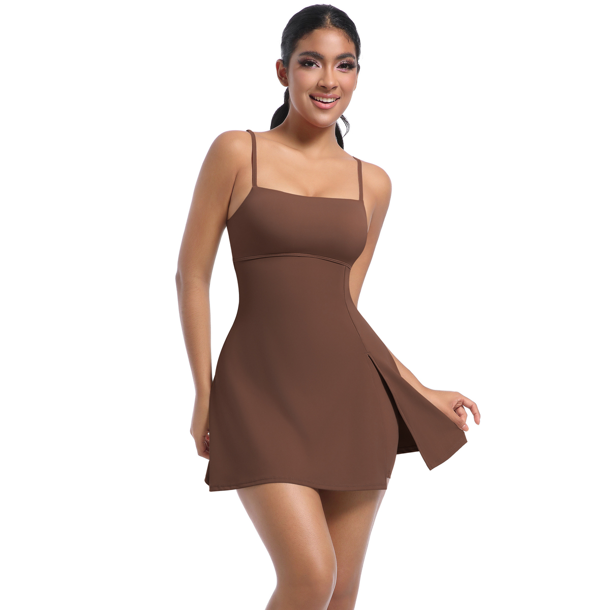 Yoga Overall Fitness - Rok tenis Yoga wanita, pakaian olahraga