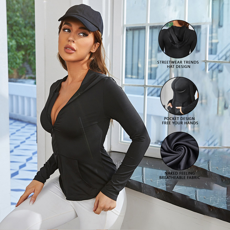 Jaket Olahraga Wanita Hitam, K - Yoga & Fitness With Faye The Well Being Studio Abbots Langley ulasan dan harga
