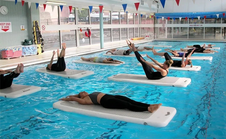 Matras Yoga Tiup Diskon Besar  - Yoga Of Fitness Mat ulasan dan harga