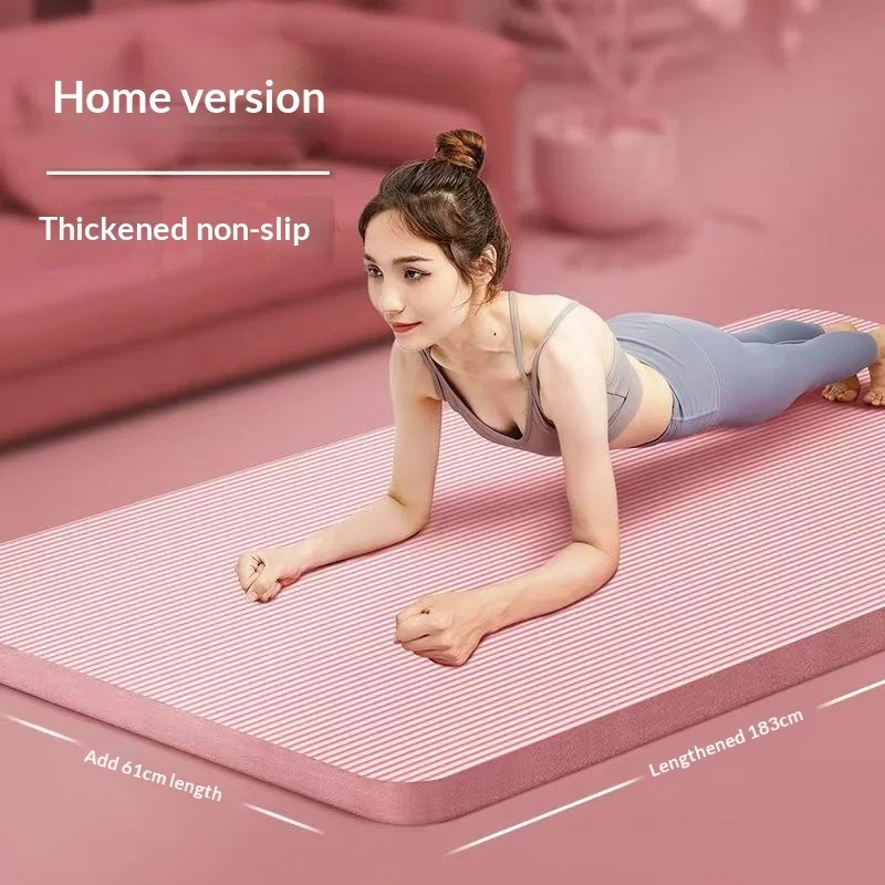 Matras Yoga Anti Selip Ekstra  - Yoga Of Fitness Mat ulasan dan harga