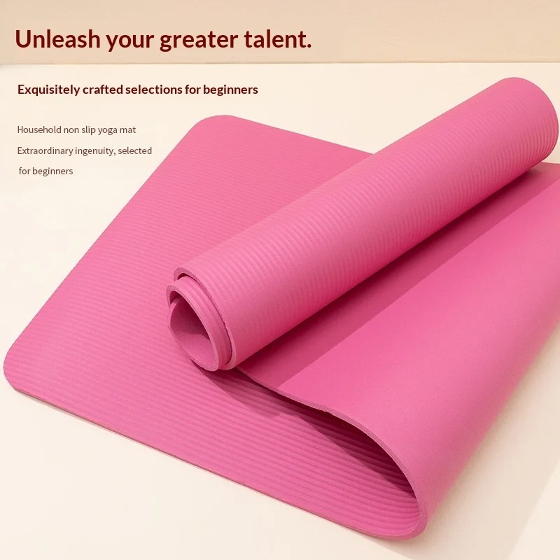 Matras Yoga Anti Selip Ekstra  - Yoga Of Fitness Mat ulasan dan harga