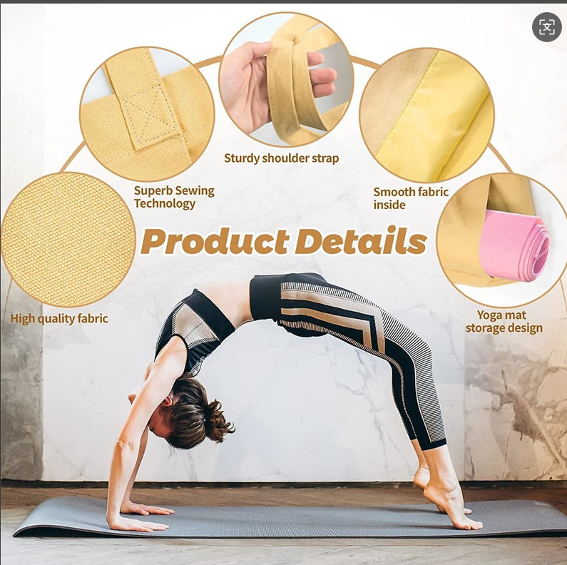 Tas Yoga Serbaguna, Tas Penyim - Yoga Of Fitness Mat ulasan dan harga