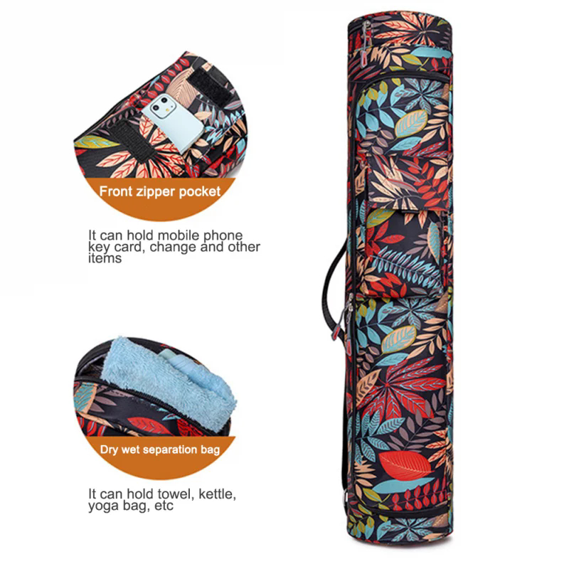 Tas Yoga Cetak Motif Fitness,  - Yoga Of Fitness Mat ulasan dan harga