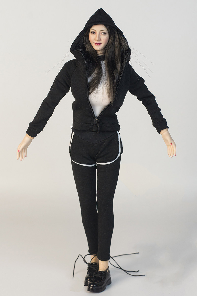 1/6 Pakaian Yoga Wanita Hitam, - Yoga Fitness Tva ulasan dan harga