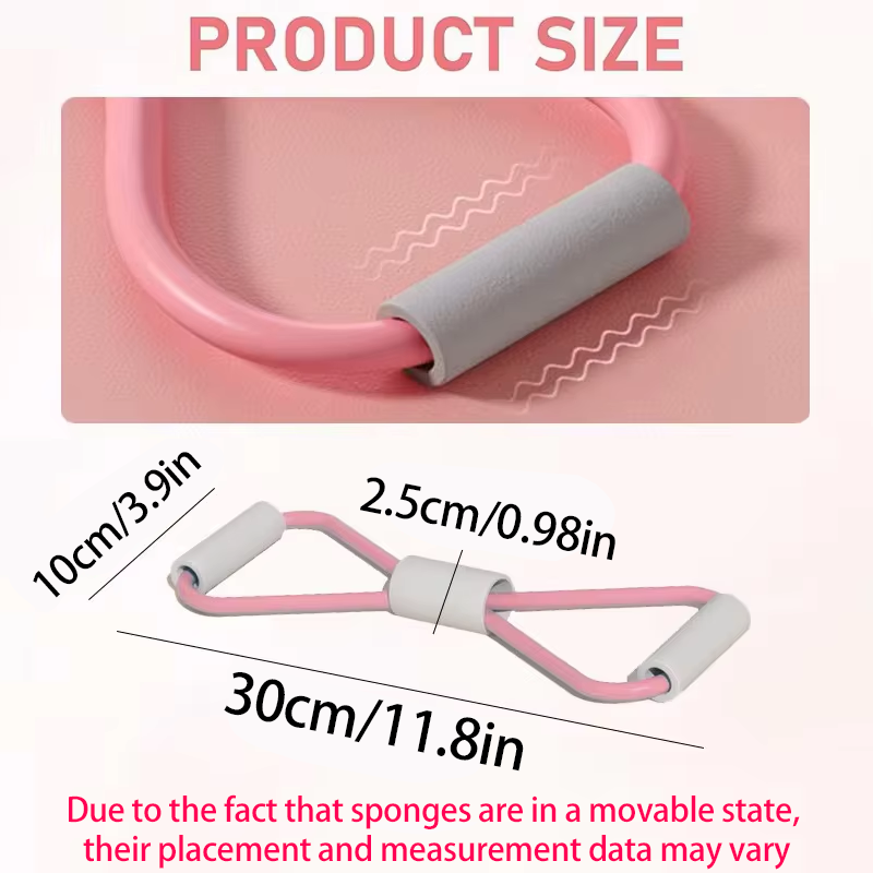 1Pcs Pita Elastis Home Gym Per - Figure 8 Resistance Band ulasan dan harga