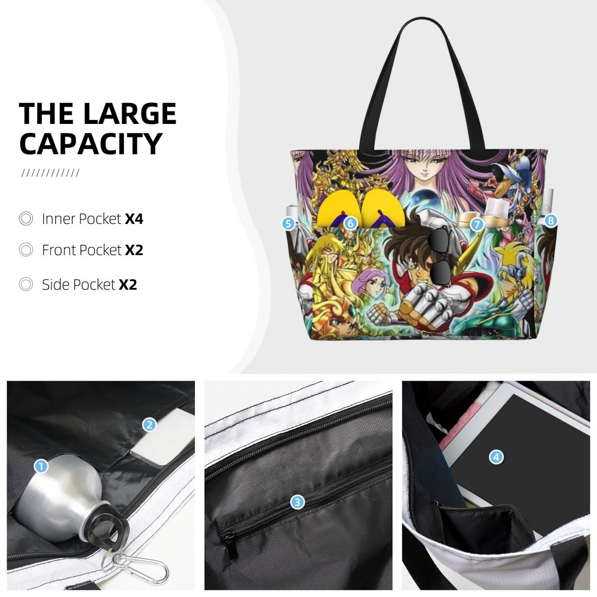 The Seiya Knights Merch (4) Ta - Yoga Fitness Merch ulasan dan harga