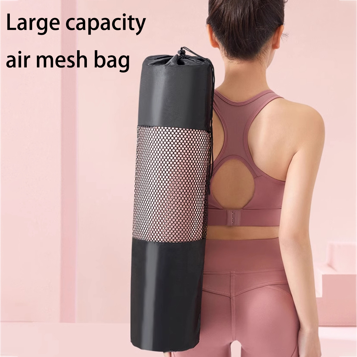 1 Tas Jaring Penyimpanan Matra - Yoga Of Fitness Mat ulasan dan harga