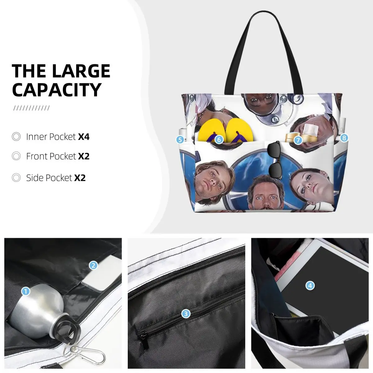 Tas Tote Pantai House MD TV Sh - Yoga Fitness Tva ulasan dan harga
