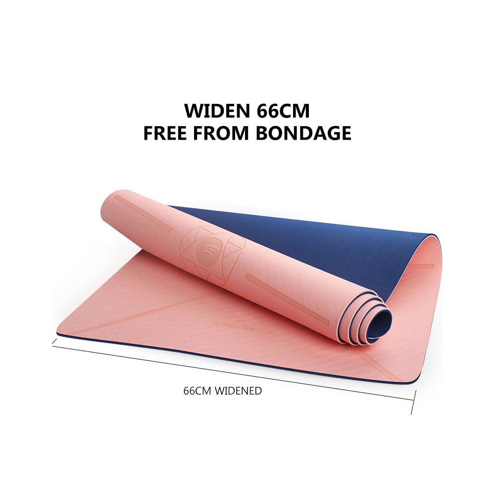 Matras Lantai Lompat Tali Untu - Yoga Of Fitness Mat ulasan dan harga