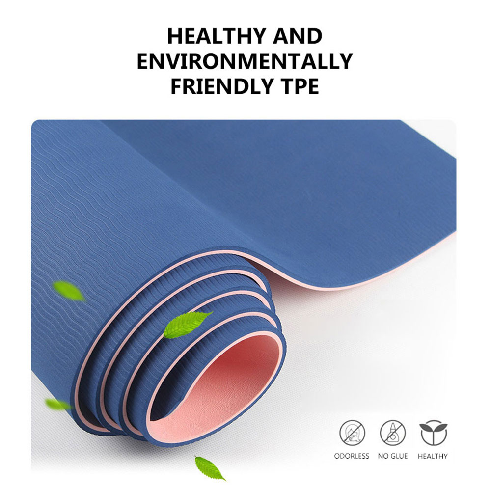 Matras Lantai Lompat Tali Untu - Yoga Of Fitness Mat ulasan dan harga