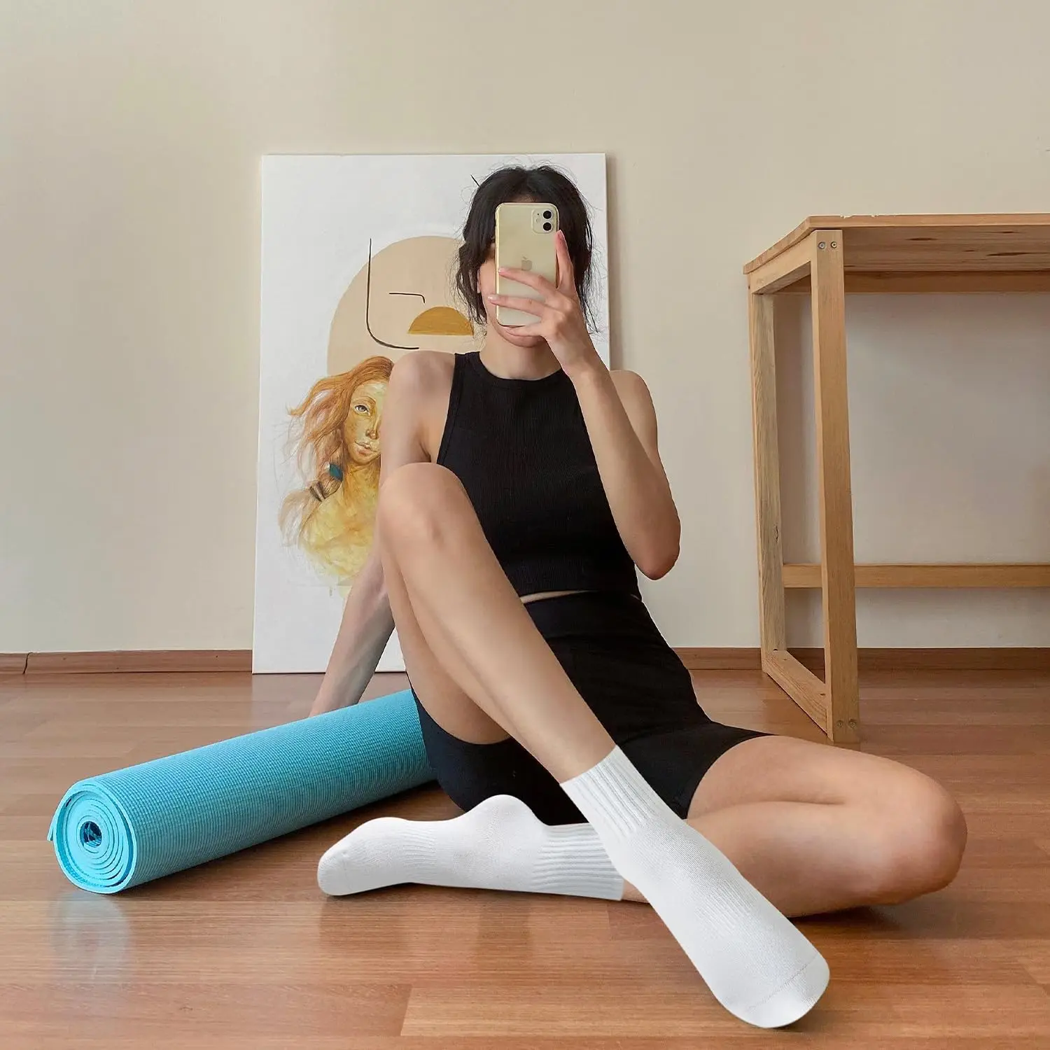 4 pasang kaus kaki yoga wanita - Yoga & Fitness With Faye The Well Being Studio Abbots Langley ulasan dan harga