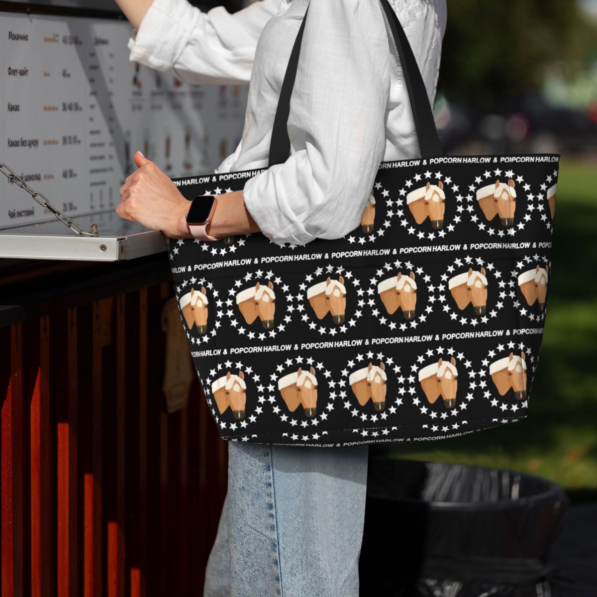 Harlow And Popcorn Merch Popco - Yoga Fitness Merch ulasan dan harga