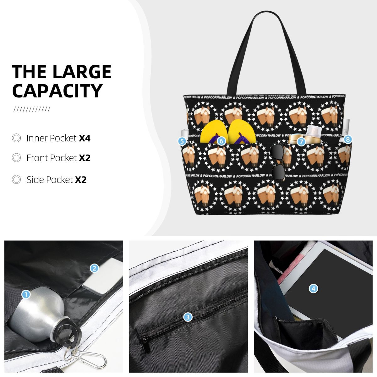 Harlow And Popcorn Merch Popco - Yoga Fitness Merch ulasan dan harga