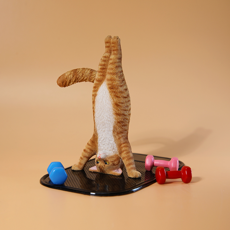 Model Hewan Yoga Kucing Mini S - Yoga Fitness Tva ulasan dan harga