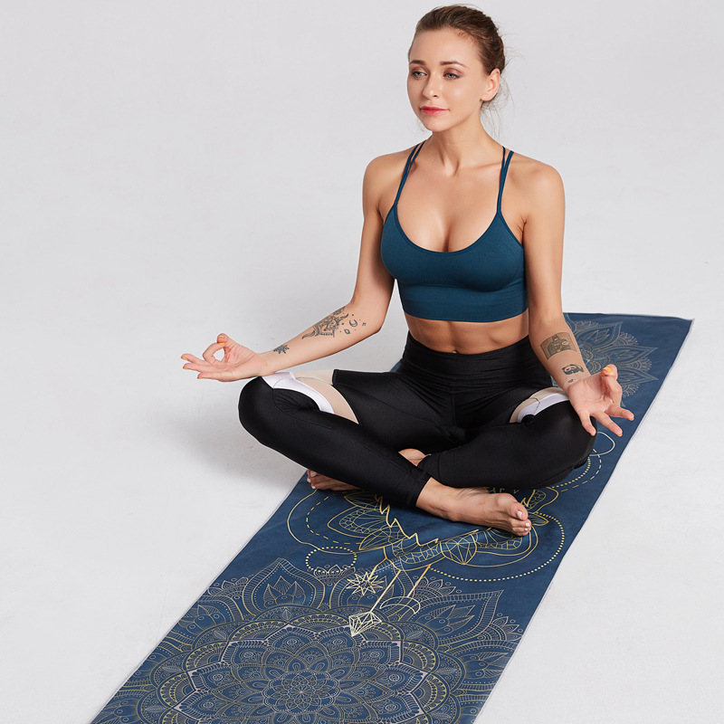 Handuk Matras Yoga Baru 63*185 - Yoga Of Fitness Mat ulasan dan harga