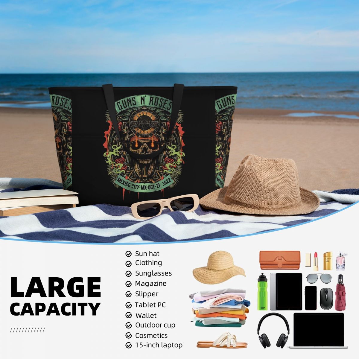 Guns N Roses Lightsaber Merch  - Yoga Fitness Merch ulasan dan harga