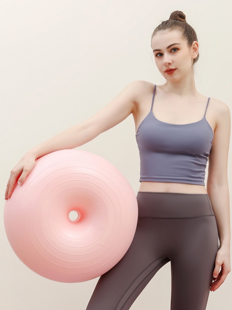 Bola Yoga Donat Pilates Baru y - Yoga Fitness Apple ulasan dan harga