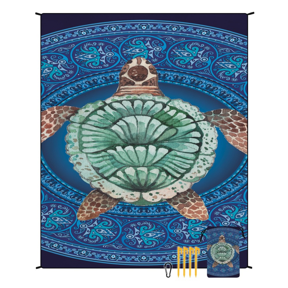 Handuk Pantai Motif Pohon Pale - Yoga Of Fitness Mat ulasan dan harga