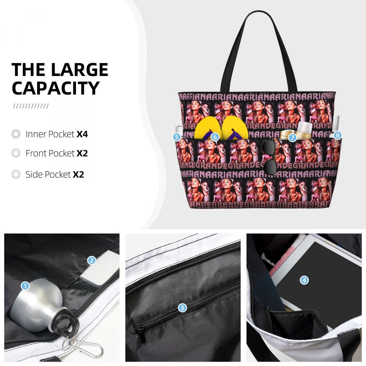 Ariana Grande Singer Yes And M - Yoga Fitness Merch ulasan dan harga